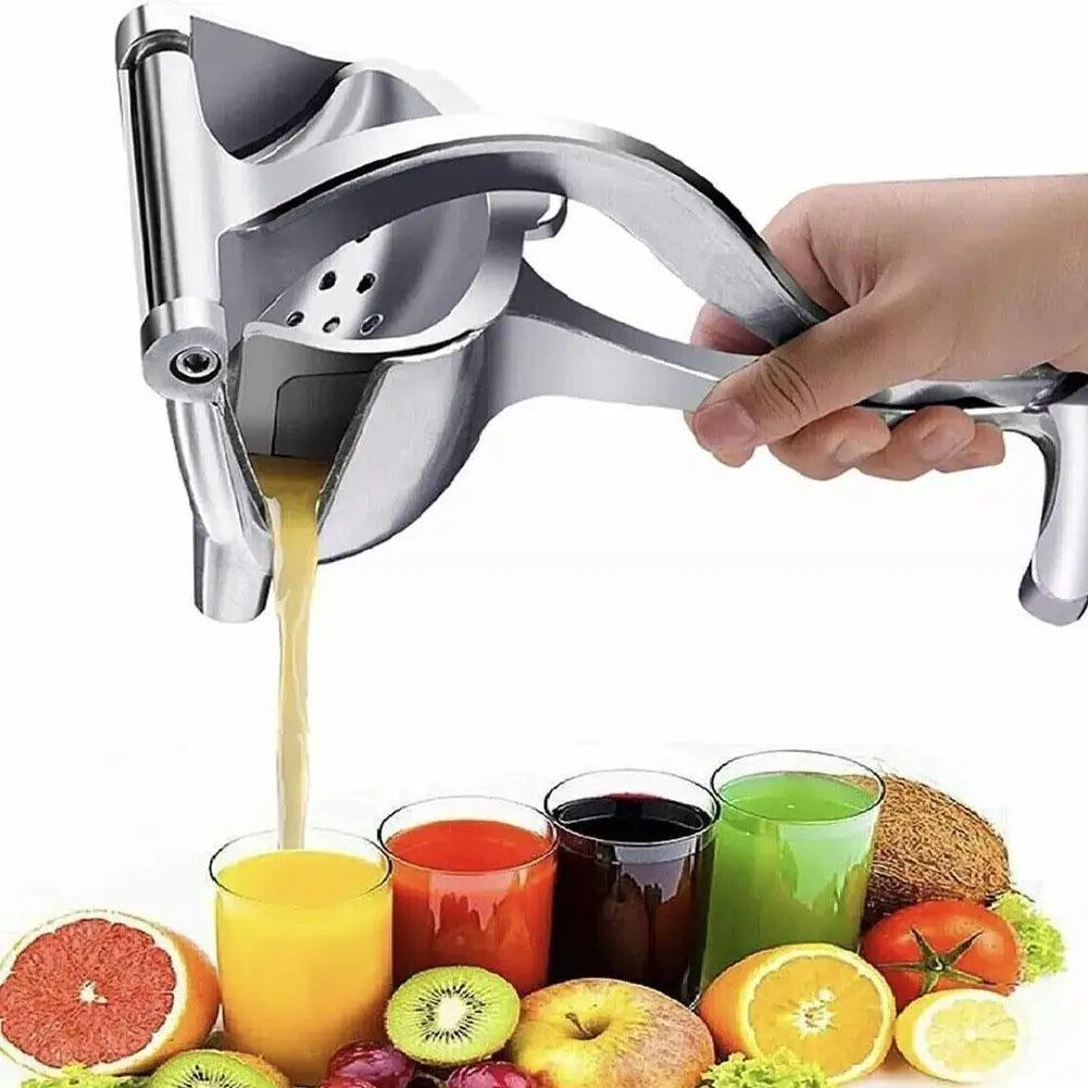 Fruit Juice Squeezer Heavy-Duty Metal Lemon Squeezer Easy Manual Citrus Press Juicer Ergonomic & Durable For Fresh Juice
